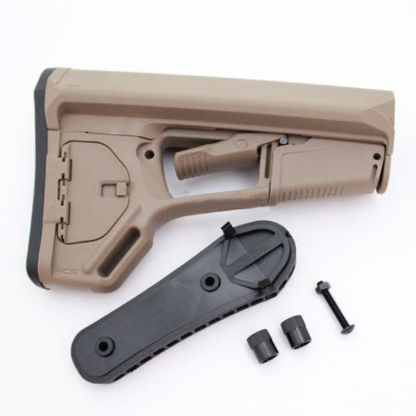 PTS ACS-L Stock With Rubber Pad Dark Earth